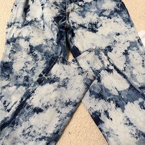 Brand new with tags size 29 Tory Burch Blue Tie-Dye Super Skinny Jeans